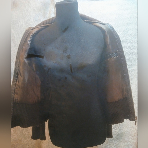 RARE CHE BELLA GENUINE FUR SWEATER / JACKET  size L - Picture 3 of 6